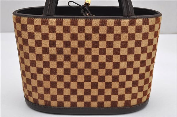 Authentic Louis Vuitton Damier Sauvage Impala Hand Bag M92133 LV K4808