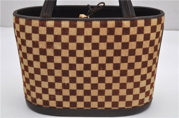Authentic Louis Vuitton Damier Sauvage Impala Hand Bag M92133 LV K4808