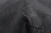 Authentic GUCCI Shoulder Tote Bag GG Canvas Enamel 211976 Black K4811