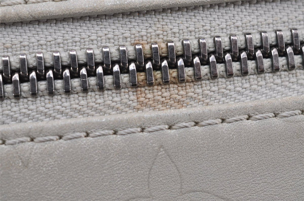 Authentic Louis Vuitton Monogram Defile Irvington Shoulder Bag M92356 Gray K4812