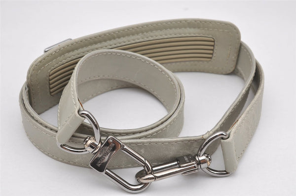 Authentic Louis Vuitton Monogram Defile Irvington Shoulder Bag M92356 Gray K4812