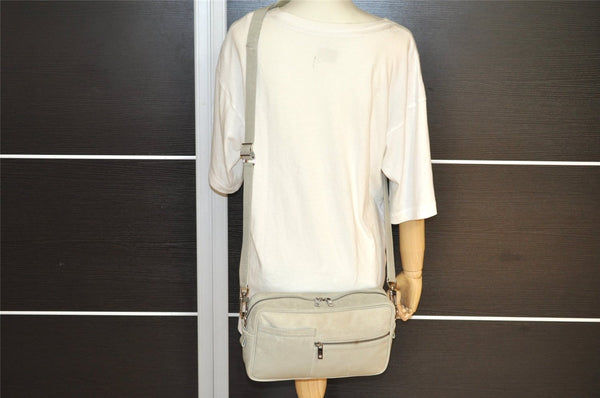 Authentic Louis Vuitton Monogram Defile Irvington Shoulder Bag M92356 Gray K4812