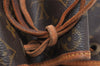 Authentic Louis Vuitton Monogram Noe Shoulder Drawstring Bag M42224 LV K4813