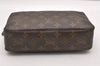 Auth Louis Vuitton Monogram Trousse Toilette 23 Clutch Hand Bag M47524 LV K4815