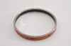 Authentic HERMES Email PM Bangle Belt Motif Silver Red Box K4819