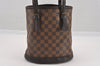 Authentic Louis Vuitton Damier Marais Bucket Shoulder Tote Bag N42240 LV K4821