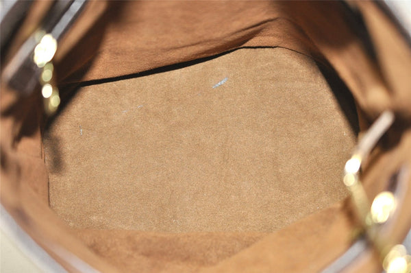 Authentic Louis Vuitton Damier Marais Bucket Shoulder Tote Bag N42240 LV K4821