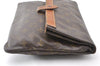 Auth Louis Vuitton Monogram Pochette Pliante Clutch Hand Bag Old Model LV K4823