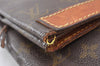 Auth Louis Vuitton Monogram Pochette Pliante Clutch Hand Bag Old Model LV K4823