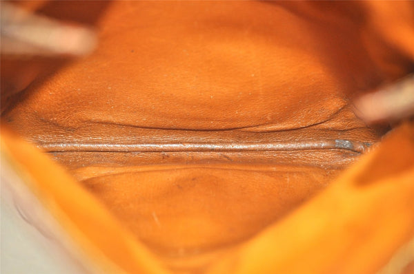 Auth Louis Vuitton Monogram Pochette Pliante Clutch Hand Bag Old Model LV K4823