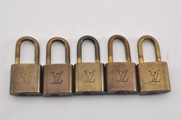 Authentic Louis Vuitton Padlock Gold 10Set LV K4825