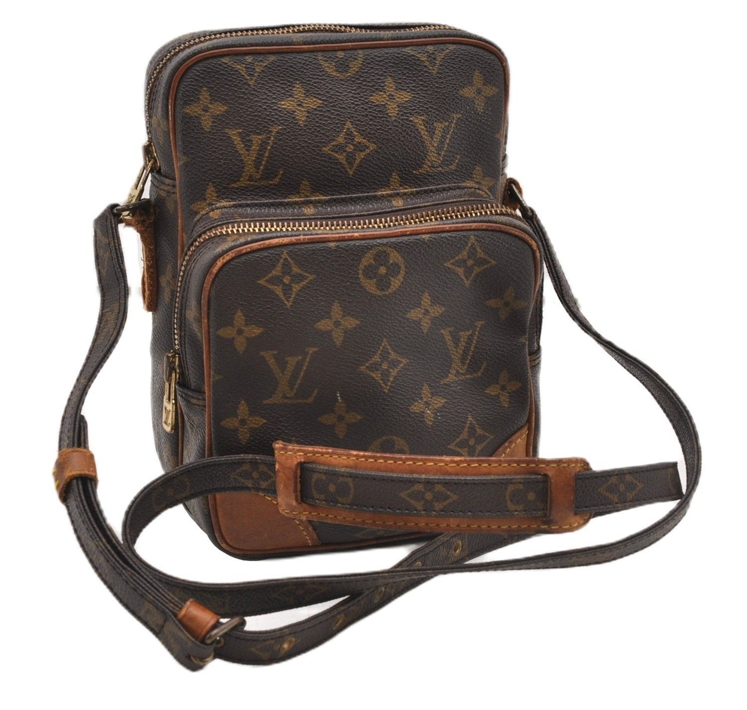 Authentic Louis Vuitton Monogram Amazone Shoulder Cross Bag M45236 LV Junk K4826