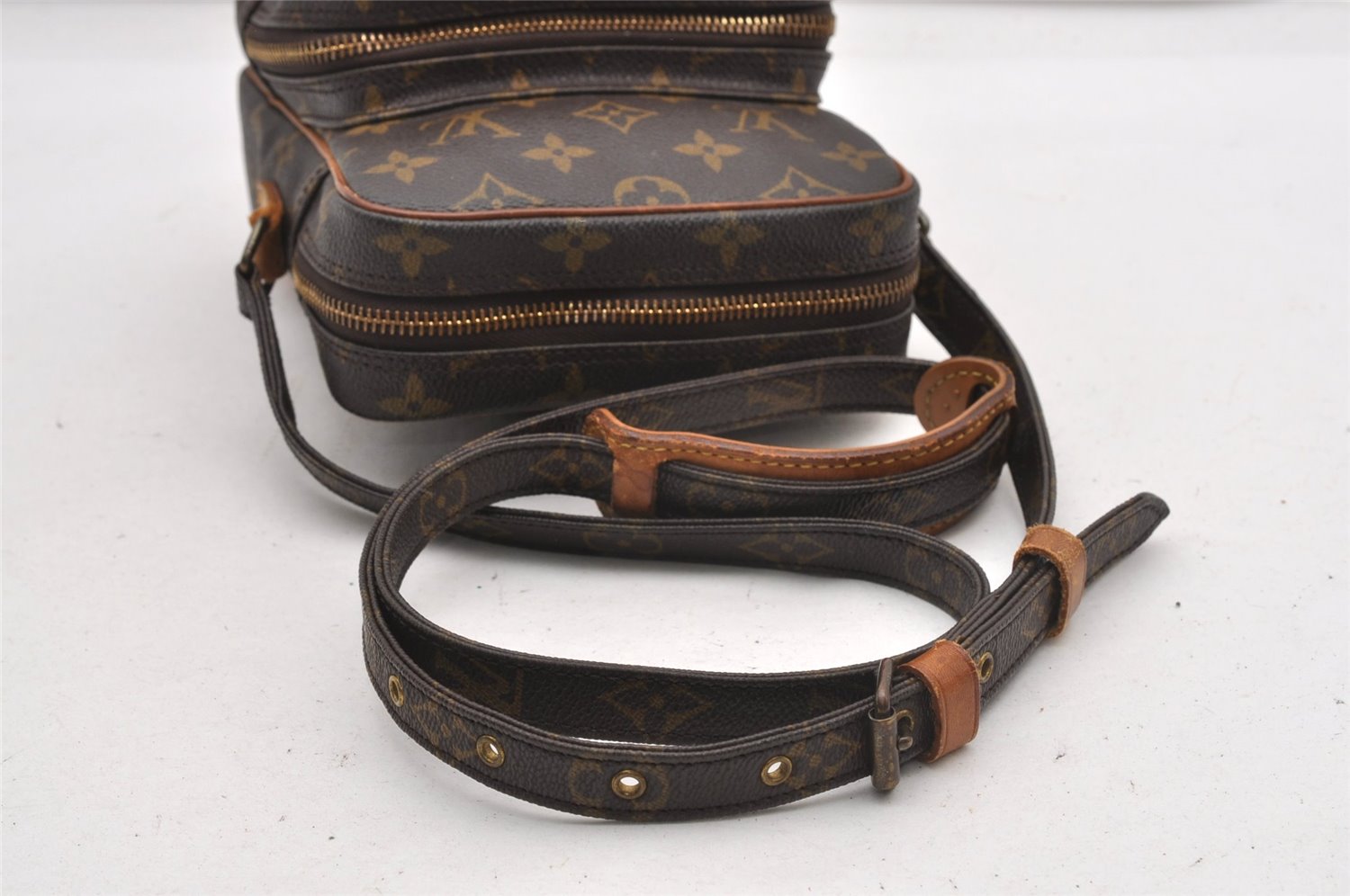 Authentic Louis Vuitton Monogram Amazone Shoulder Cross Bag M45236 LV Junk K4826