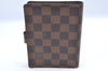 Authentic Louis Vuitton Damier Agenda PM Notebook Cover R20700 LV K4827