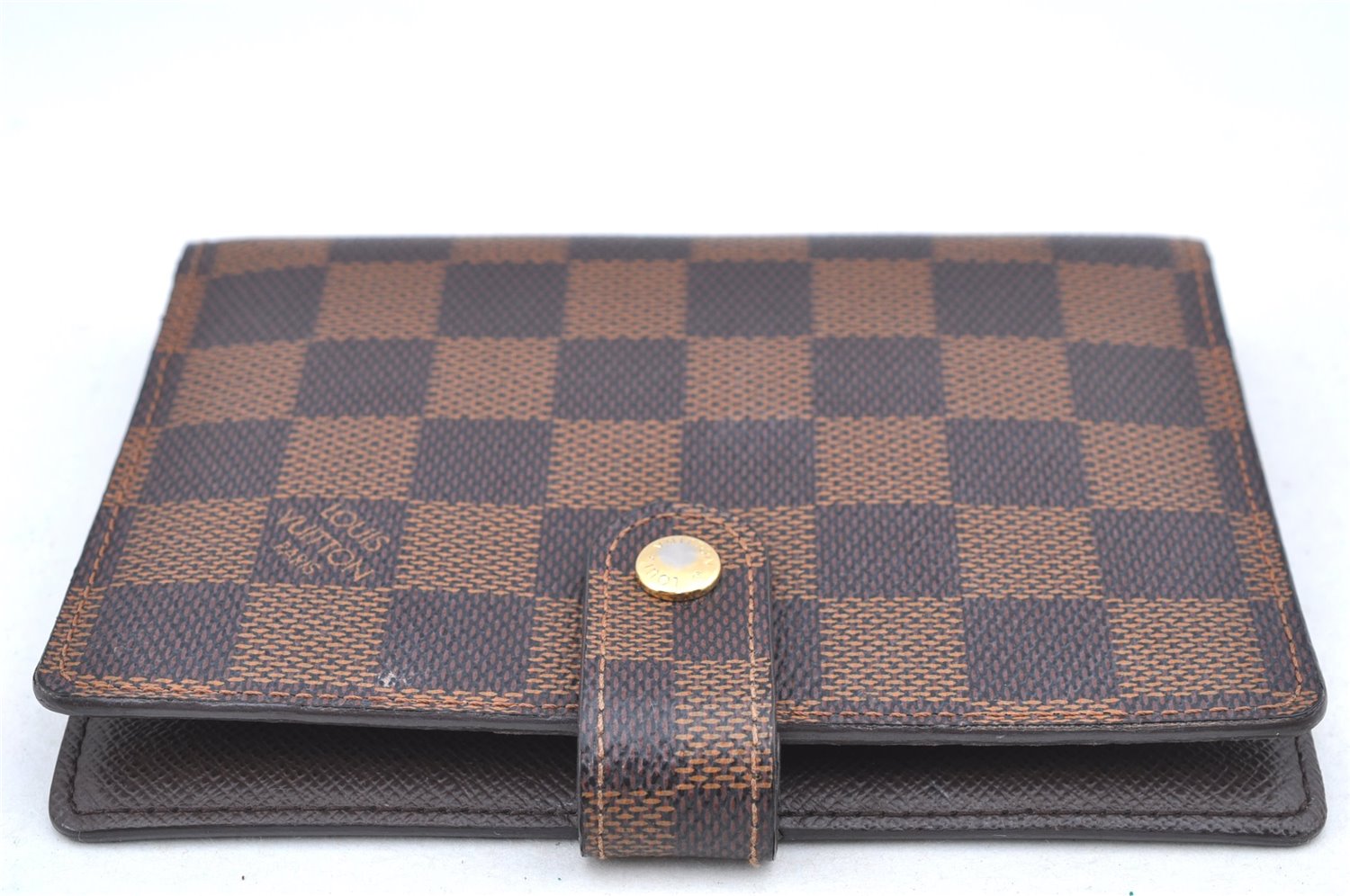 Authentic Louis Vuitton Damier Agenda PM Notebook Cover R20700 LV K4827