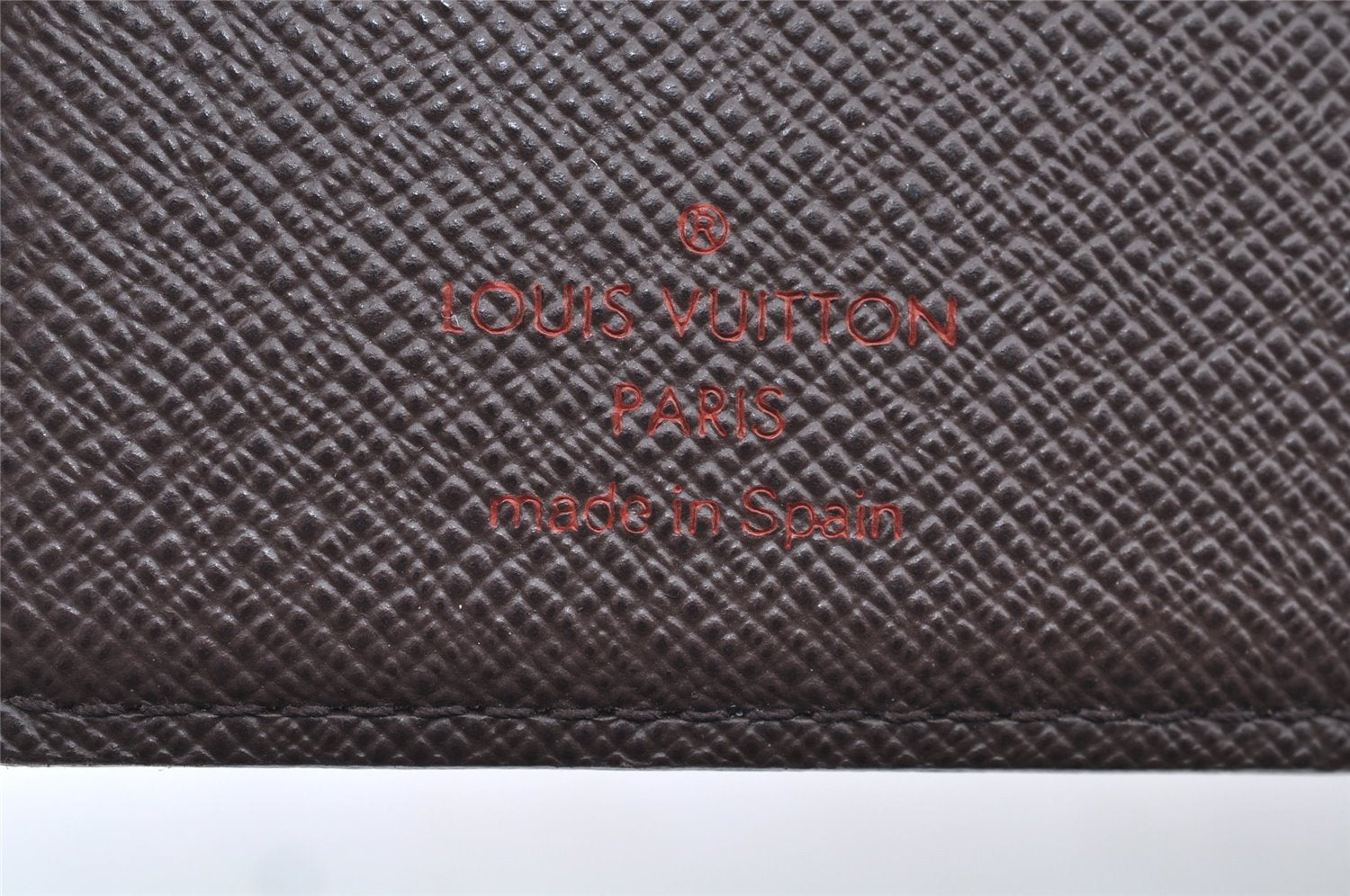Authentic Louis Vuitton Damier Agenda PM Notebook Cover R20700 LV K4827