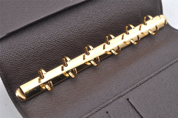 Authentic Louis Vuitton Damier Agenda PM Notebook Cover R20700 LV K4827