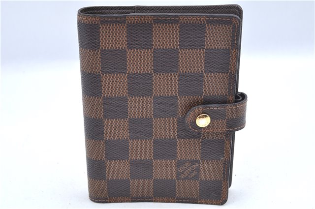 Authentic Louis Vuitton Damier Agenda PM Notebook Cover R20700 LV K4827