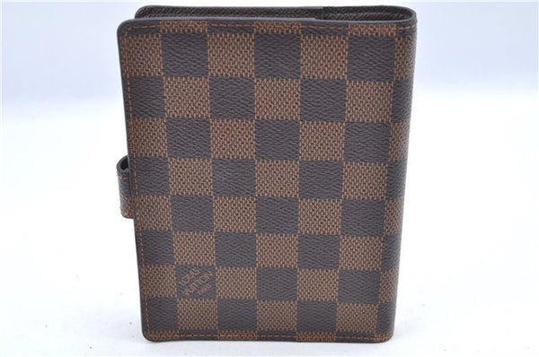 Authentic Louis Vuitton Damier Agenda PM Notebook Cover R20700 LV K4827