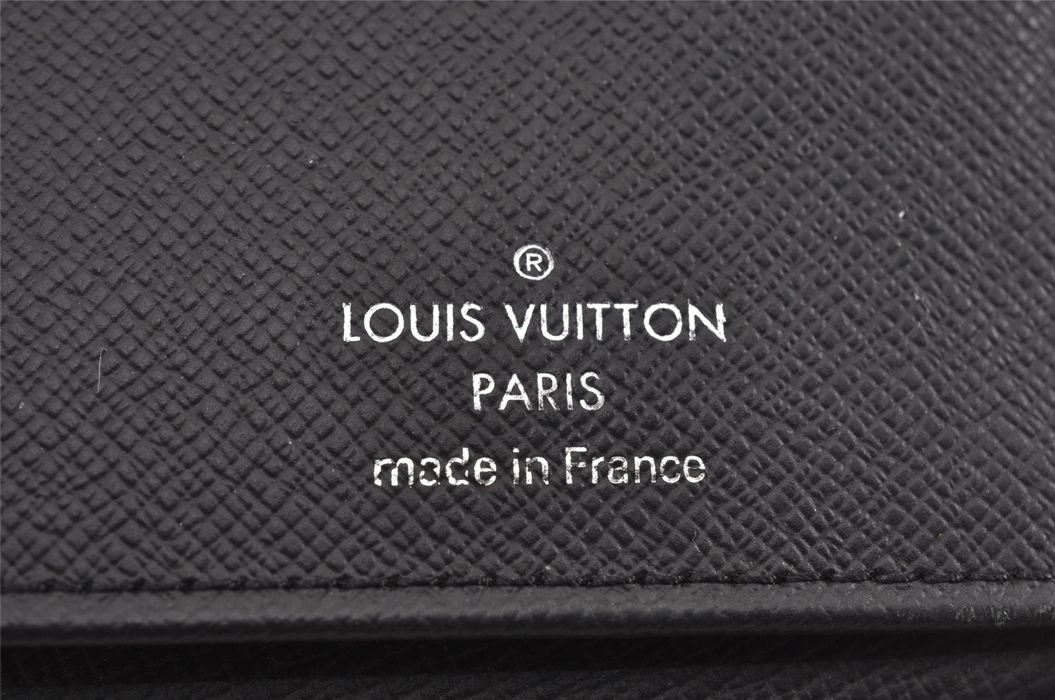 Authentic Louis Vuitton Damier Graphite Zippy Wallet Vertical N63095 LV K4828