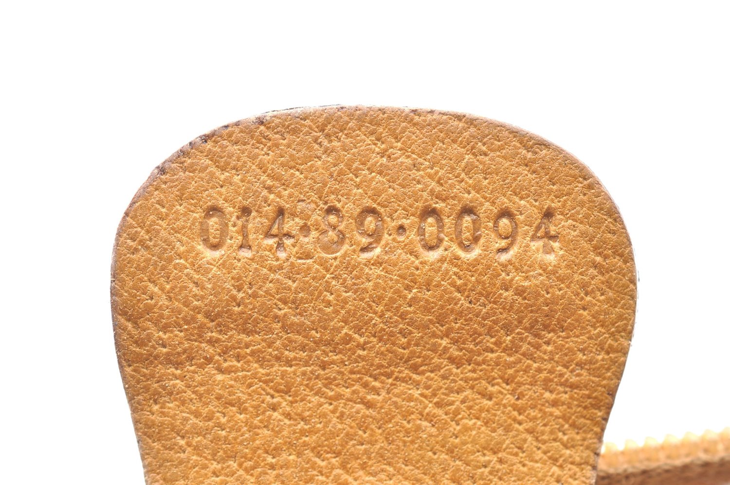 Authentic GUCCI Micro GG PVC Leather Clutch Hand Bag Purse Brown Junk K4831