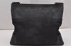 Authentic GUCCI Guccissima Shoulder Cross Bag Leather Nylon 161822 Black K4832