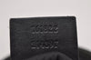 Authentic GUCCI Guccissima Shoulder Cross Bag Leather Nylon 161822 Black K4832