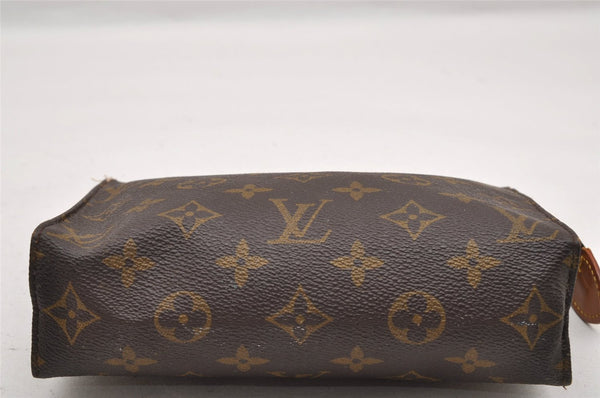 Auth Louis Vuitton Monogram Poche Toilette 19 M47544 Cosmetics Pouch Junk K4835