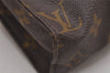 Auth Louis Vuitton Monogram Poche Toilette 19 M47544 Cosmetics Pouch Junk K4835