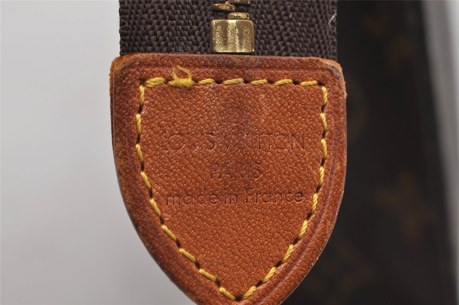 Auth Louis Vuitton Monogram Poche Toilette 19 M47544 Cosmetics Pouch Junk K4835