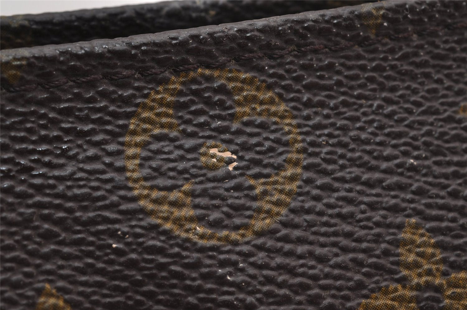 Auth Louis Vuitton Monogram Poche Toilette 19 M47544 Cosmetics Pouch Junk K4835