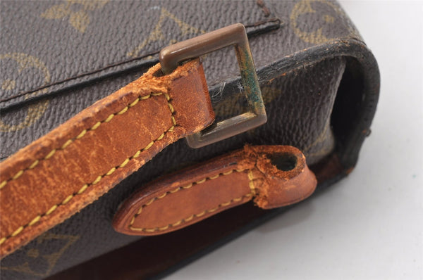 Authentic Louis Vuitton Monogram Saint Cloud MM M51243 Shoulder Bag Junk K4836