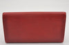 Auth Louis Vuitton Epi Pochette Porte Monnaie Credit Wallet Red M63577 LV K4838