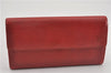 Auth Louis Vuitton Epi Pochette Porte Monnaie Credit Wallet Red M63577 LV K4838