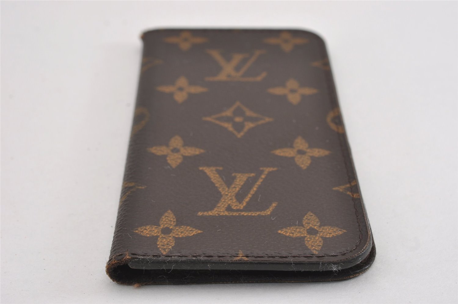 Authentic Louis Vuitton Monogram Folio Iphone 6 Case M61422 LV K4842