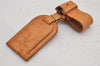 Authentic Louis Vuitton Name Tag Handle Holder Beige 10Set LV K4848