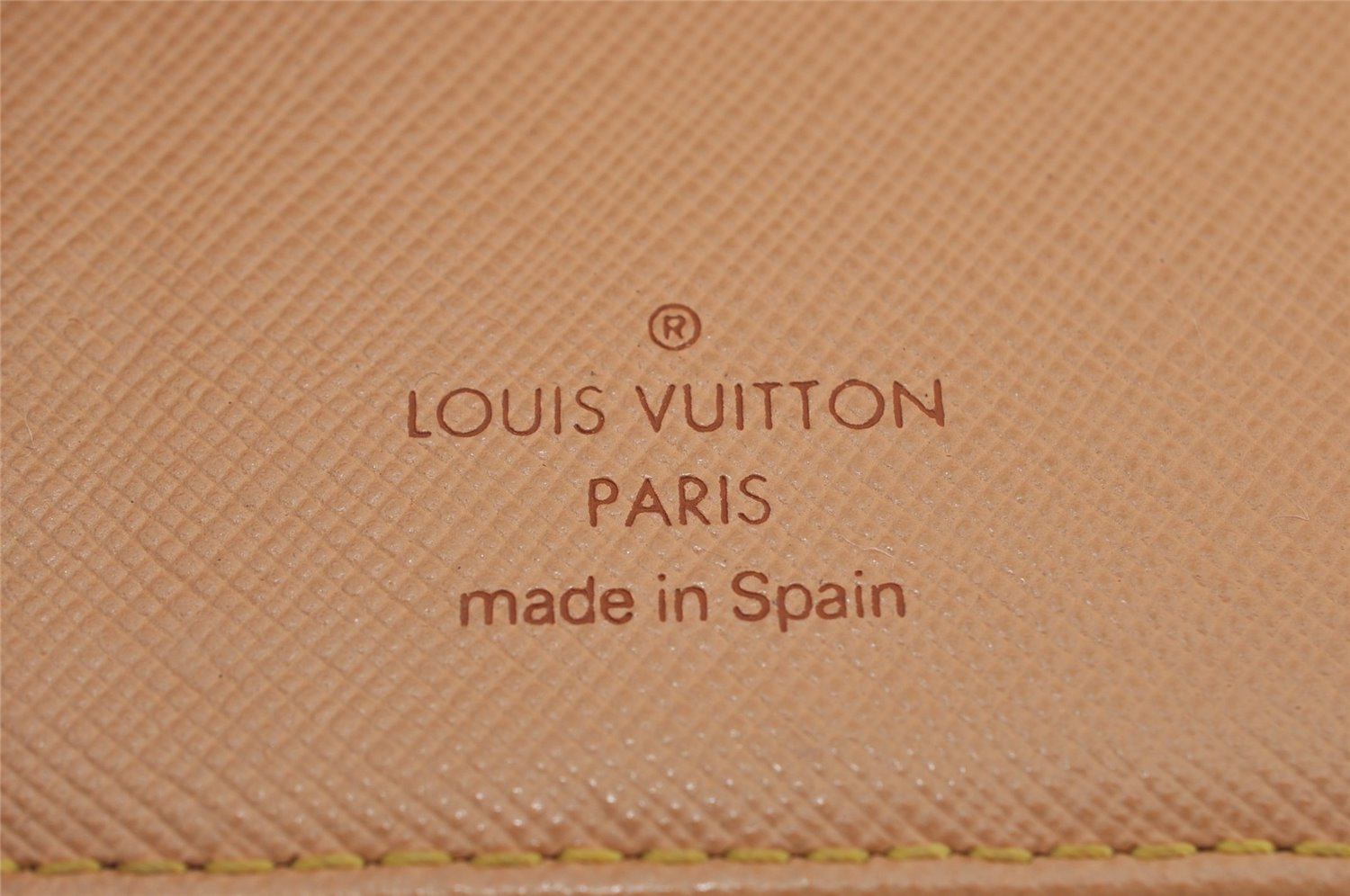 Auth Louis Vuitton Monogram Mini Agenda PM Notebook Cover R20905 Blue LV K4851