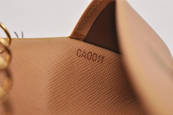 Auth Louis Vuitton Monogram Mini Agenda PM Notebook Cover R20905 Blue LV K4851