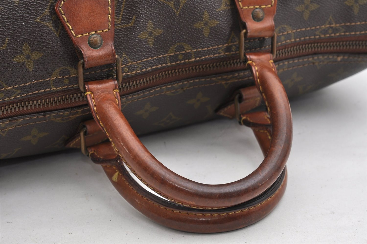 Authentic Louis Vuitton Monogram Speedy 35 Hand Boston Bag Old Model LV K4854