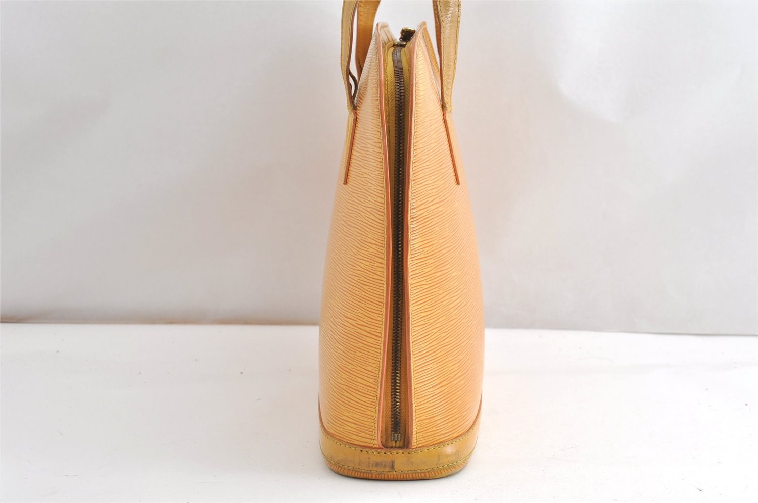 Authentic Louis Vuitton Epi Russac Shoulder Tote Bag Yellow M52289 LV K4857