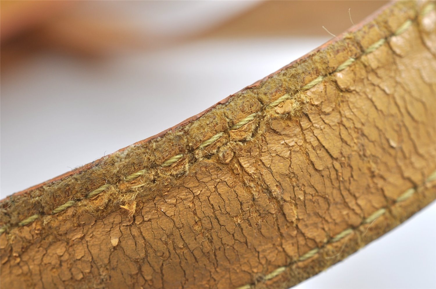 Authentic Louis Vuitton Epi Russac Shoulder Tote Bag Yellow M52289 LV K4857