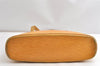 Authentic Louis Vuitton Epi Russac Shoulder Tote Bag Yellow M52289 LV K4857