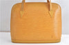 Authentic Louis Vuitton Epi Russac Shoulder Tote Bag Yellow M52289 LV K4857