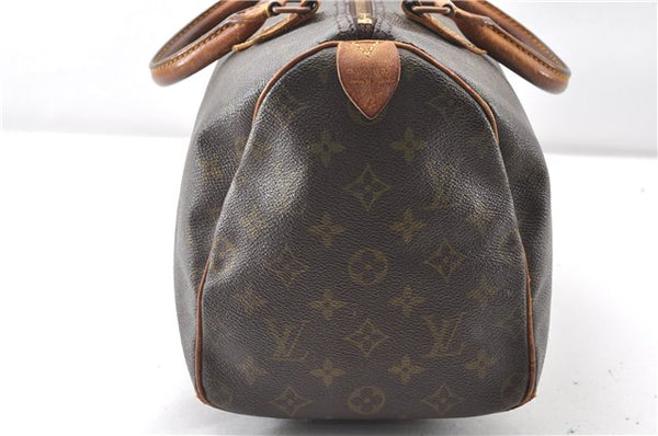 Authentic Louis Vuitton Monogram Speedy 30 Hand Boston Bag Old Model Junk K4860