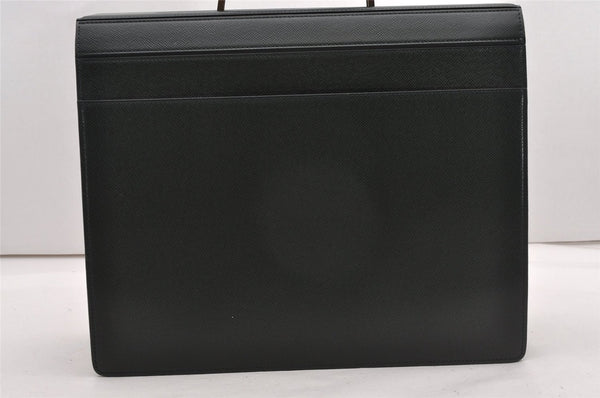 Auth Louis Vuitton Taiga Ural Business Bag Briefcase Green M30024 LV Junk K4861