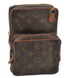 Authentic Louis Vuitton Monogram Amazone Shoulder Cross Bag Old Model Junk K4863