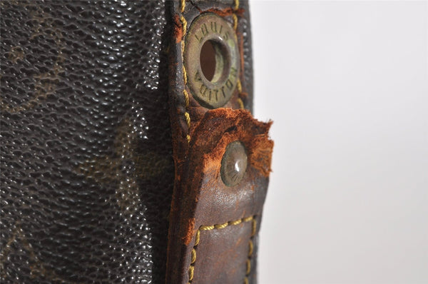 Authentic Louis Vuitton Monogram Noe Shoulder Drawstring Bag M42224 Junk K4864