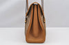 Authentic GUCCI Micro GG Shoulder Hand Bag Purse PVC Leather Brown Junk K4866