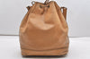 Authentic Louis Vuitton Epi Noe Shoulder Drawstring Bag Beige M44006 LV K4867