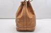 Authentic Louis Vuitton Epi Noe Shoulder Drawstring Bag Beige M44006 LV K4867